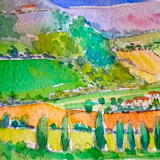 postcard from Umbria