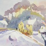 Buckinghamshire farm house in Winter