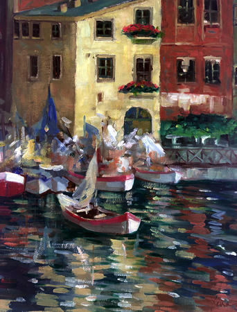 European Window View