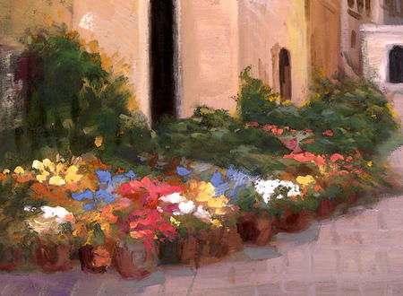 Sidewalk Flower Market