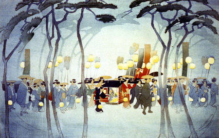 Japanese Procession