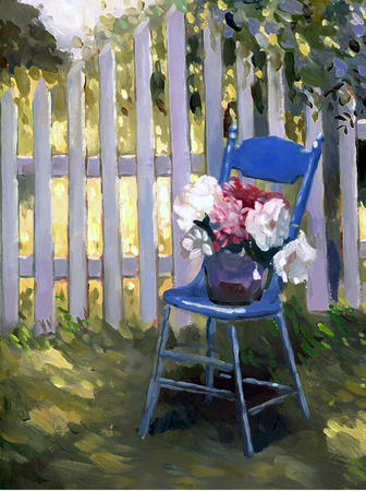 Blue Chair