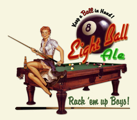 Eight Ball Pool Ale Beer