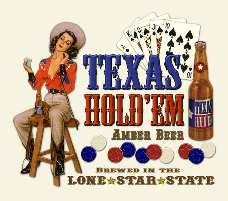 Texas Hold Em Poker Beer