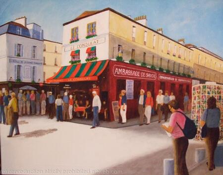 Artist's Quarter, Paris