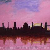 London Skyline at Sunset