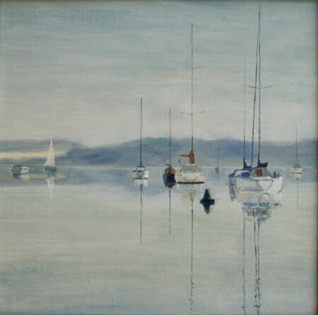 Calm morning, early tide