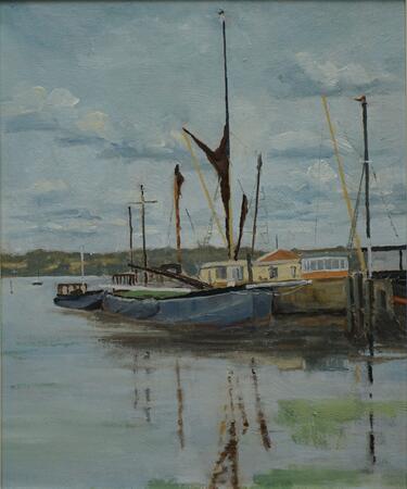 Pin Mill barges