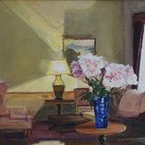 daylight and lamp light