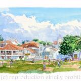 Ramparts view, Galle