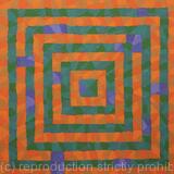 Orange and green squares