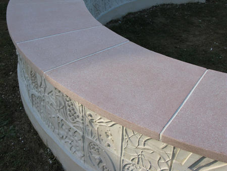 Anniversary seat at Langrish Primary School