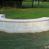 Anniversary seat at Langrish Primary School