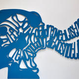 'What I dreamed' (complete on studio wall)