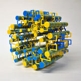 Brexit (movement in yellow and blue)