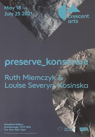 'preserve_konserwe' Exhibition poster