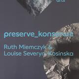 'preserve_konserwe' Exhibition poster
