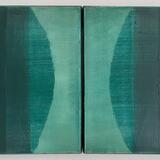 Emerald Diptych