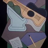 Still life with guitar