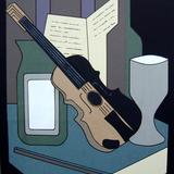 Still life with violin