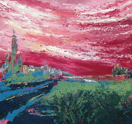 Scott Monument Red 1