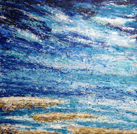 Turquoise and Blue 2 