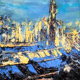 Scott monument Blue 1