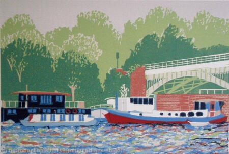 The Thames at Richmond (towards Twickenham Bridge)