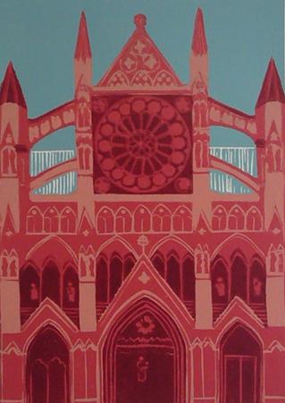 Westminster Abbey (burgundy)