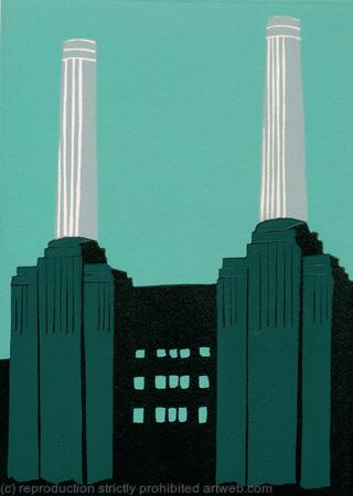 Battersea Power Station (turquoise)