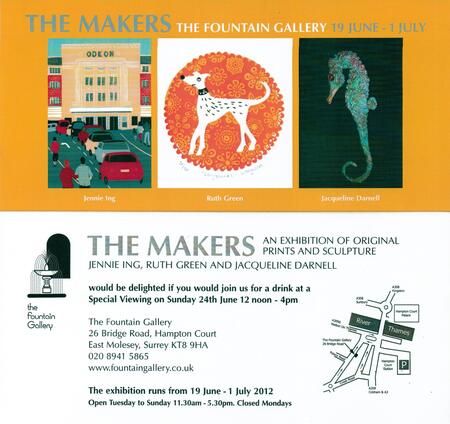 The Makers at the Fountain Gallery 19 June to 1 July