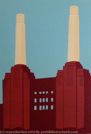 Red Battersea Power Station (III)