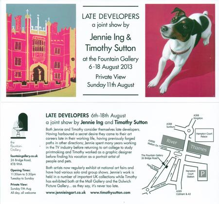 Late Developers invitation