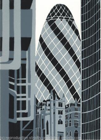 The Gherkin (chrome)