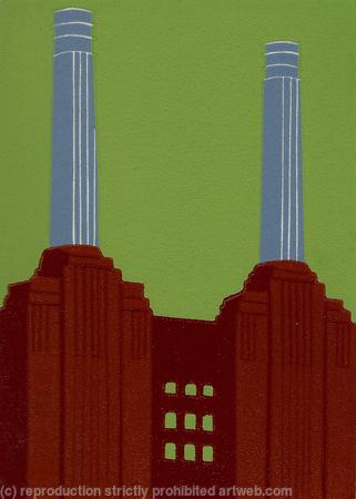 Battersea Power Station (carmine)