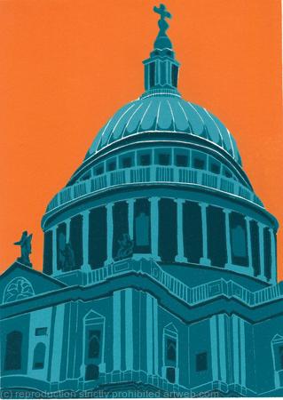 St  Paul's Cathedral (teal)