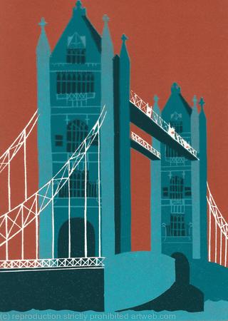 Tower Bridge (teal)