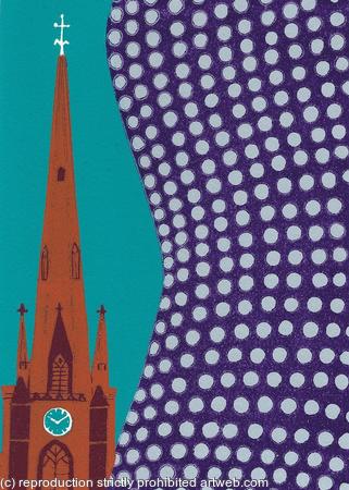 Selfridges with St Martin's Church