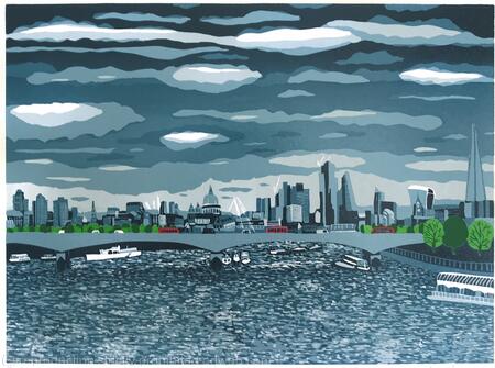 Passing Storm (Waterloo Bridge)