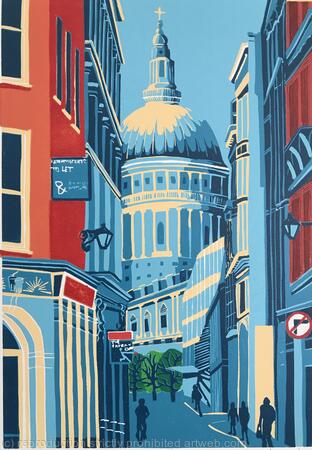 St Paul's from Watling Street