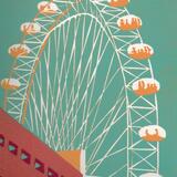 The London Eye (teal)