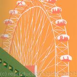 The London Eye (yellow)