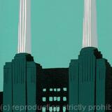 Battersea Power Station (turquoise)