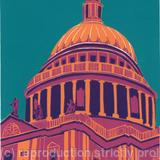 St Paul's Cathedral (magenta II)