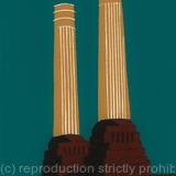 Battersea's Chimneys (sinopia)