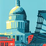 St Paul's with Millennium Bridge (III)