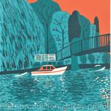 Eel Pie Island with Footbridge