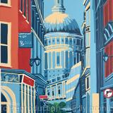 St Paul's from Watling Street