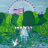 St James's Park with London Eye