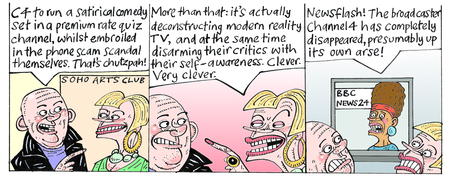 Chutzpah (Media Tarts, The Guardian)